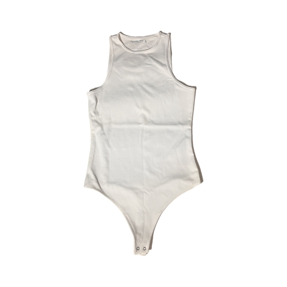 Abercrombie & Fitch Classic White Tank Bodysuit